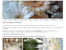 Tablet Screenshot of hjoerlundegaard.dk